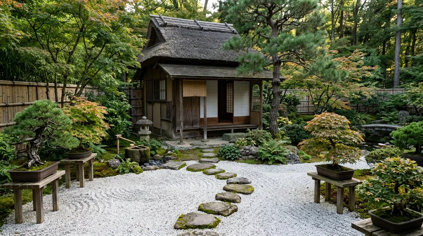 Quiet Seating Overlooking the Garden